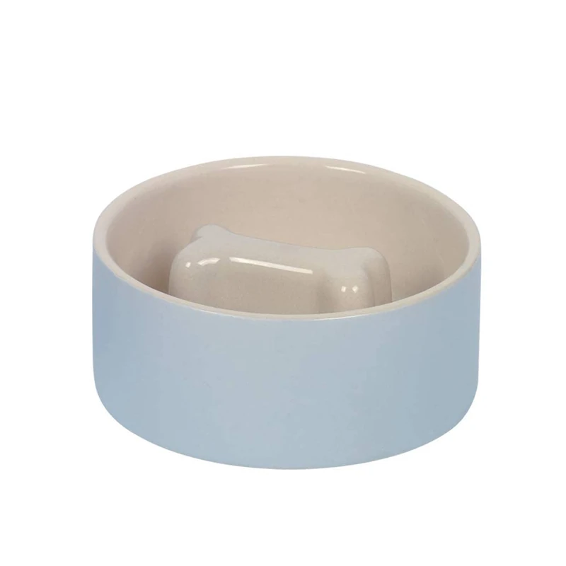 Nobby 82439 Anti-Snatch Bowl Bone Grey/Cream Diameter 15 x 6 cm 0.5 L