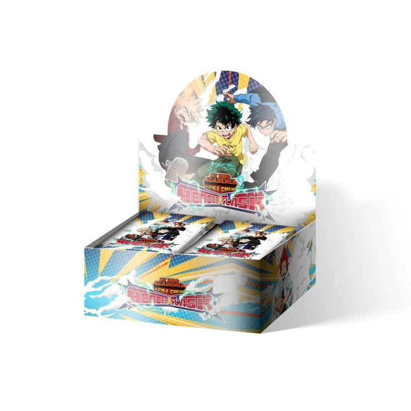 Jasco Games | My Hero Academia CCG Series 3: Heroes Clash Booster Display | Card Game | Ages 14+ | 2 Players | 30+ Minutes Playing Time