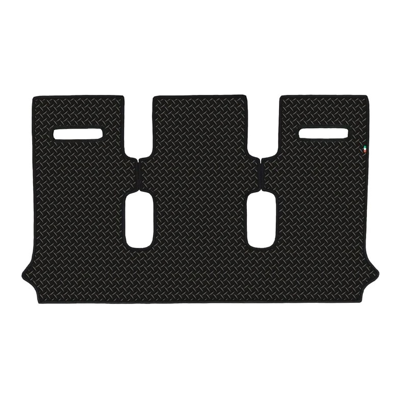 Fiat Fiorino 1979 to 1990 Washable Rubber Non-Slip Black Car Mat Set - Image 1