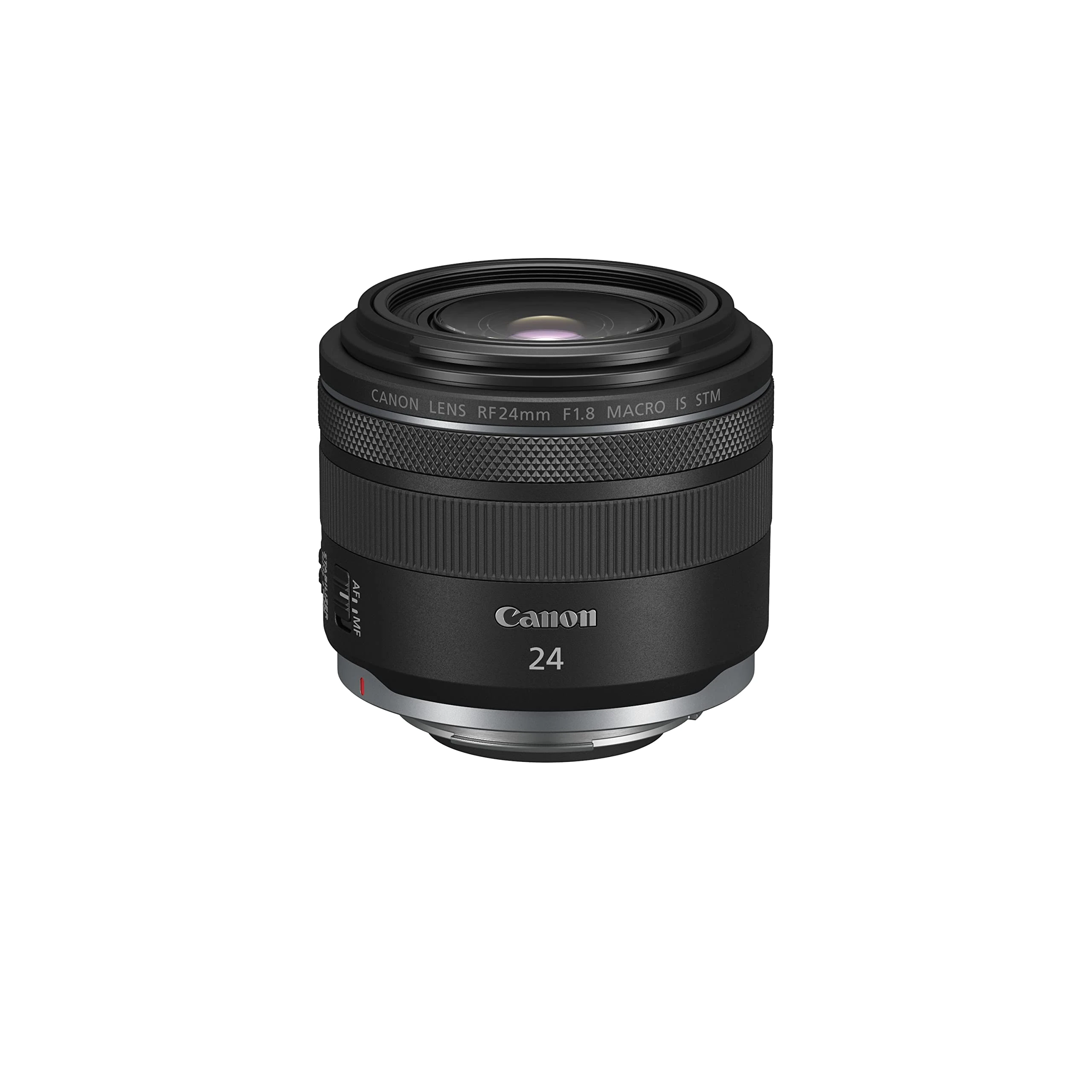 Canon RF 24mm F1.8 MACRO IS STM Lens - Shoot wide with a compact prime wide-angle lens, boasting a fast f/1.8 aperture and 5-stops Image Stabilizer