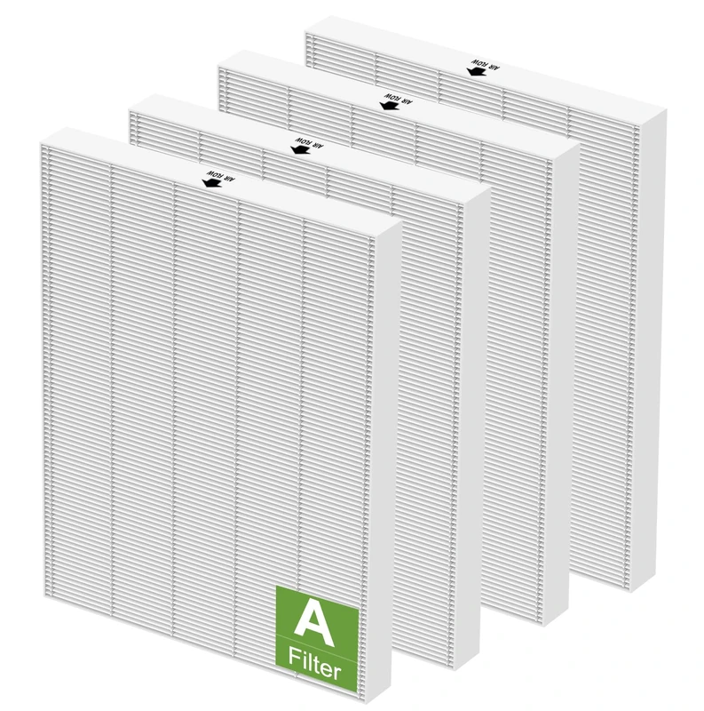 Colorfullife 4 Pack 115115 True HEPA Filter A for Winix PlasmaWave 5300-2, C535, P300, 6300-2, 5300, 9000 Air Purifier, H13 HEPA Filters