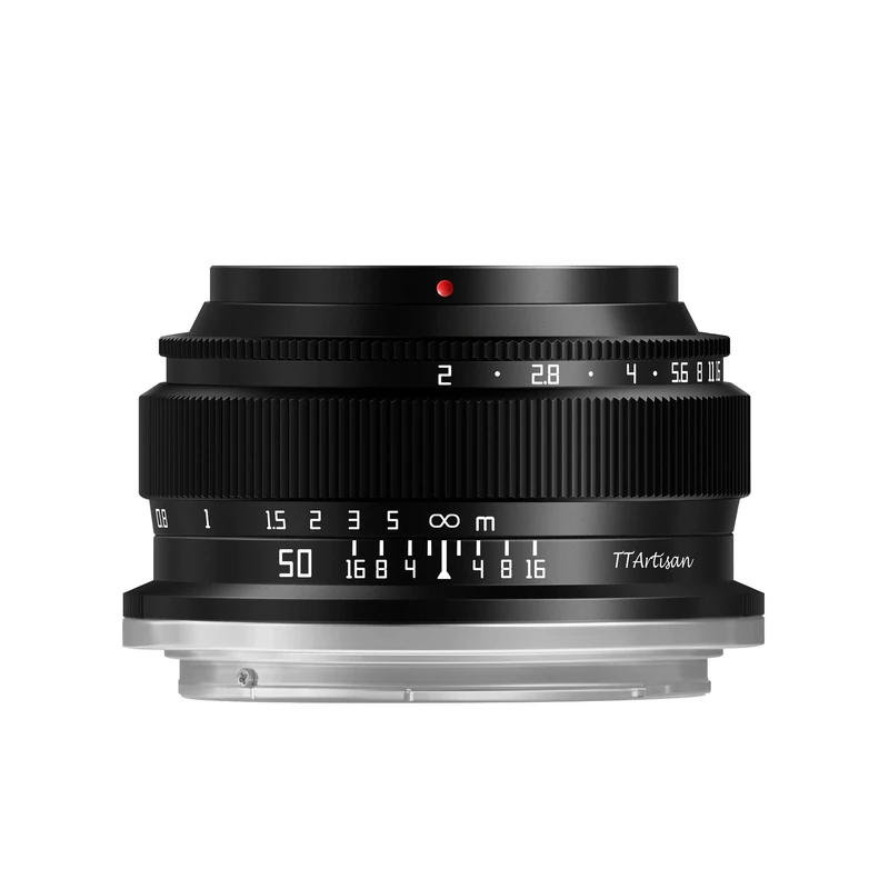 TTArtisan 50mm F2 Full Frame Manual Camera Lens Compact Design Light Weight Standard Focal Length Camera Lens for Nikon Z Mount