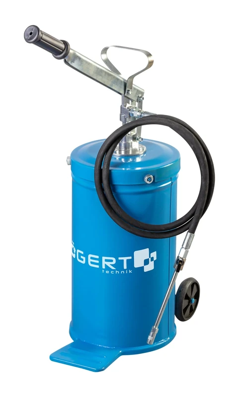 Högert Technik Hand Grease Gun with Wheels 16L HT8G913