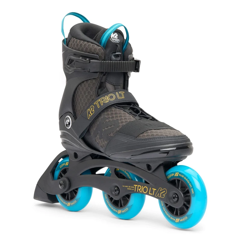 K2 Trio LT 100 30H0060.1.1.110 Unisex Inline Skates Black/Blue - Image 1