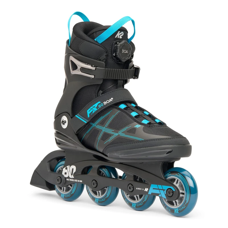 K2 F.I.T. 80 BOA 30H0000.1.1.095 Men's Inline Skates Black/Blue