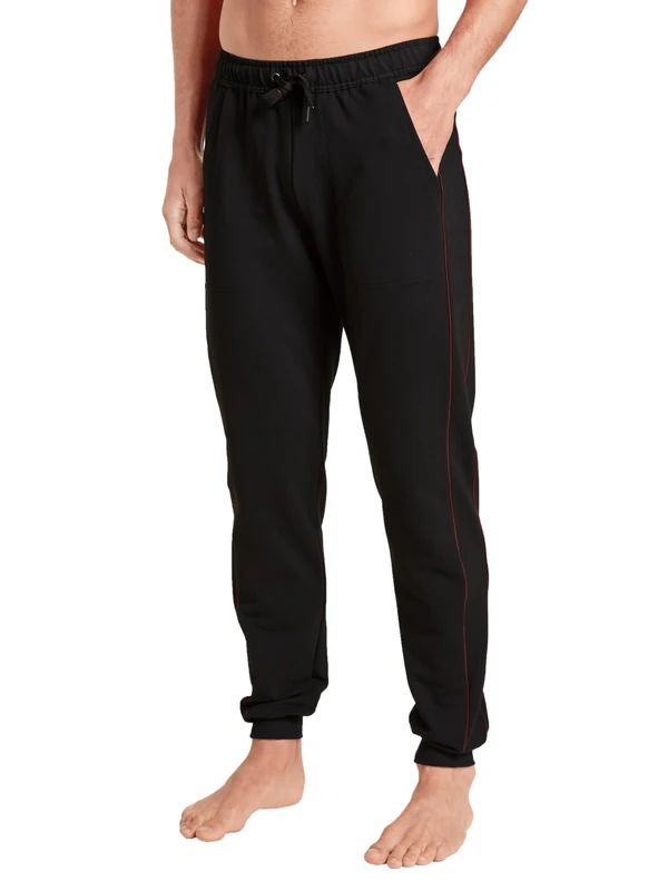 Calida Men's Remix Basic Lounge Pants, Schwarz, Standard