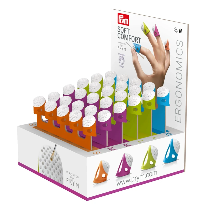 Prym Thimbles, Multicoloured, One Size