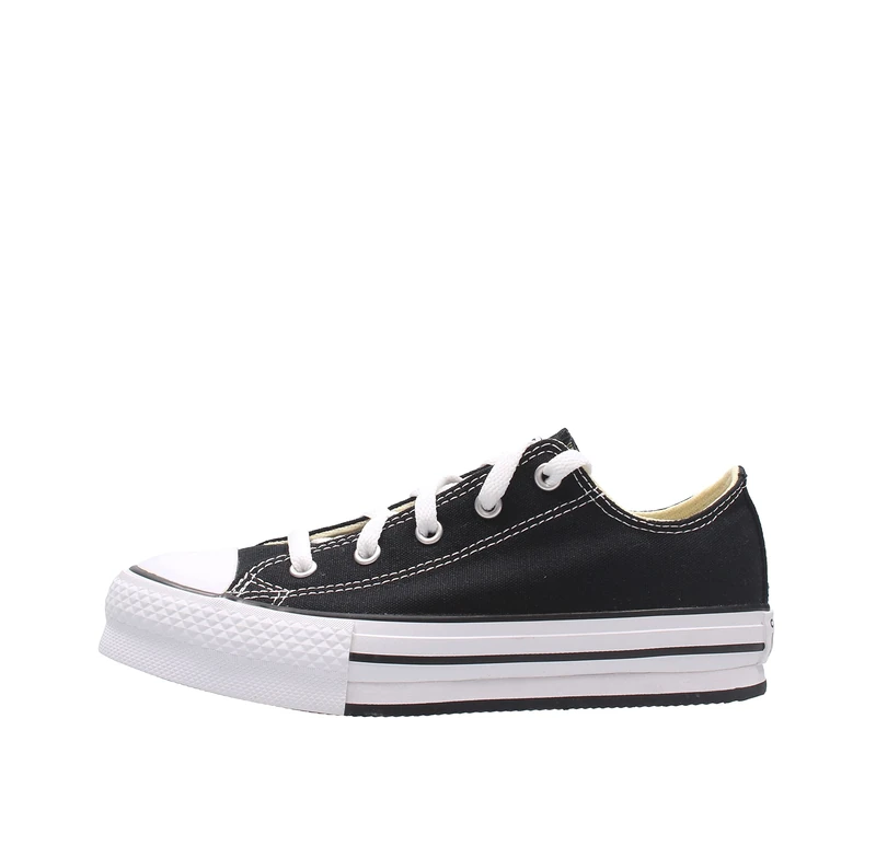 CONVERSE 372861C Chuck Taylor All Star EVA Lift Canvas Platform Men Black/White/Black UK 12
