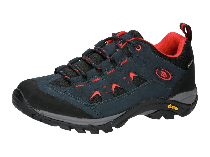 Brütting Unisex Mount Bear Low Trail Running Shoe, Navy Red, 3.5 UK