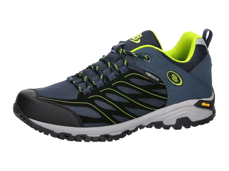 Brütting Unisex Mount Hayes Low Trail Running Shoe, Marine Lemon, 3.5 UK - Image 1