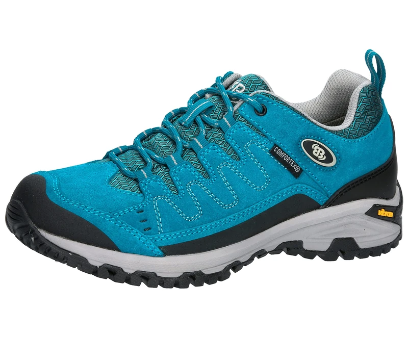 Brütting Women's Mount Nansen LowTrail Running Shoes, Petrol Grey, 10 UK