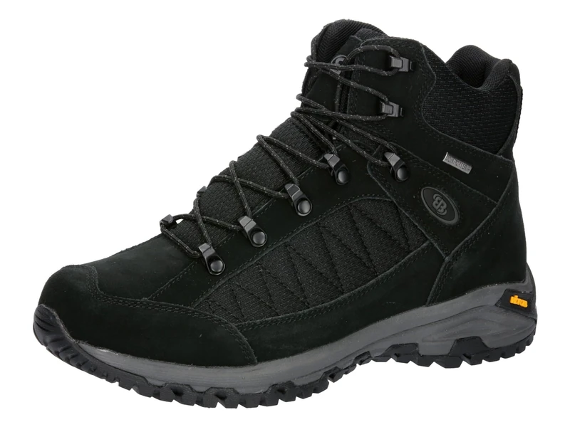 Brütting Men's Mount Kandu High Cross Running Shoes, Black, 8 UK