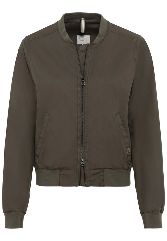 REPLAY camel active Women's College Style Blouson, olive, 18 - Image 1