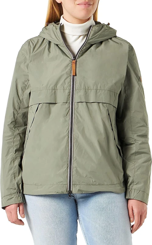 REPLAY camel active Women's Sporty Windbreaker Recycled Polyester Jacket, brown, XS/S