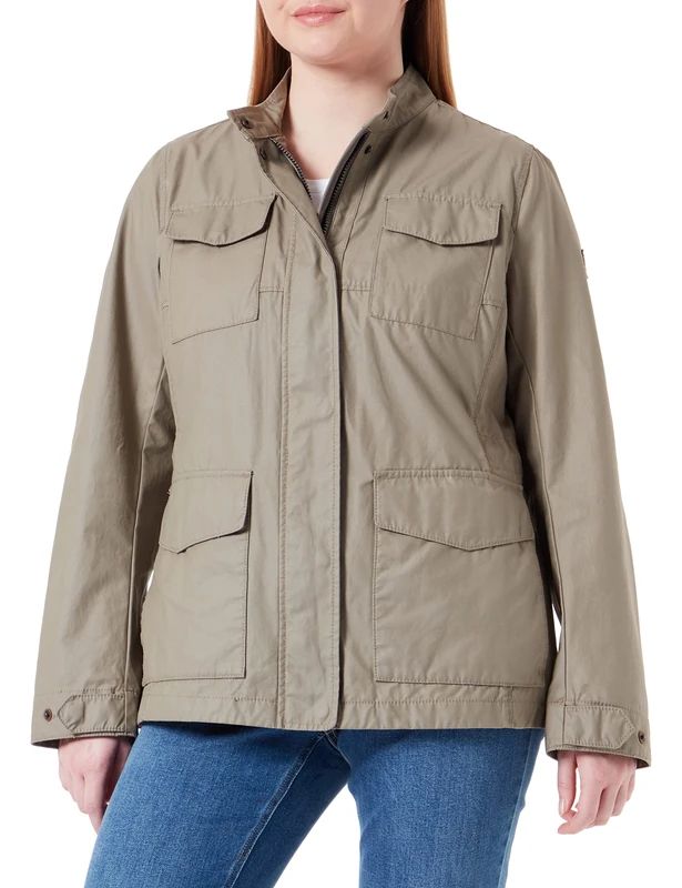 Camel Active Womenswear Women's 320620/1F06 Jacket, Sage, 38, Sage