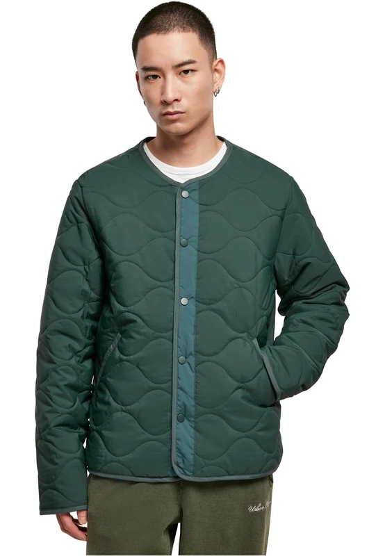 Urban Classics Men's Liner Jacket, Bottle Green, XXXXXL