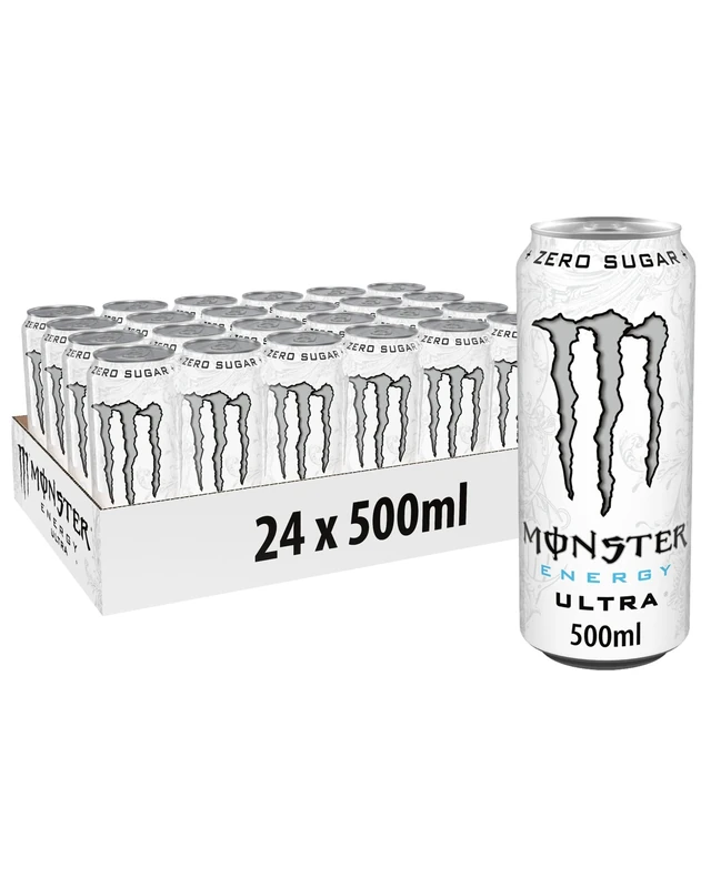 Monster Energy Ultra White - 500ml 6 x 4 Pack