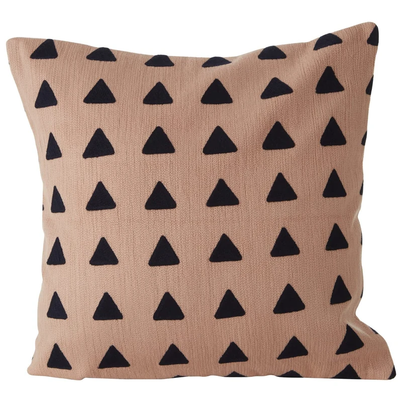 Premier Housewares Pink Cushion, Unique Textile, Sofa Cushions, Versatile, Contemporary Accent Piece, Vibrant Colors, Soft Fabric, W45 x D45 x H3cm