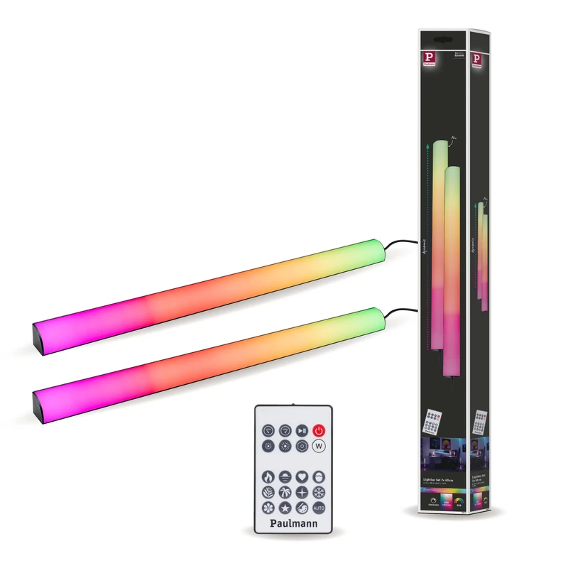 Paulmann 78879 EntertainLED Dimmable RGB LED Light Bar 2 x 1 W 2 x 48 lm RGB - Image 1