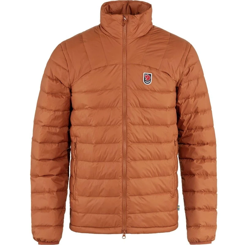 FJÄLLRÄVEN 86123 Expedition Pack Down Jacket M Men's Terracotta Brown XS