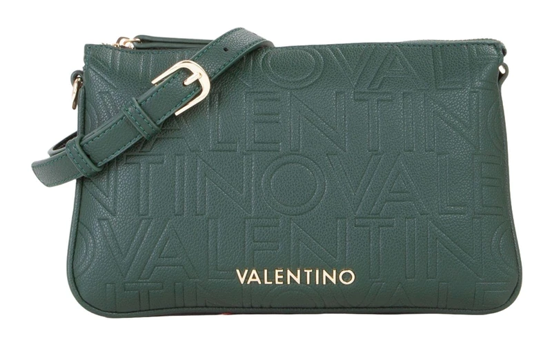 Valentino Pansy Bosco Crossbody Bag Dark Green