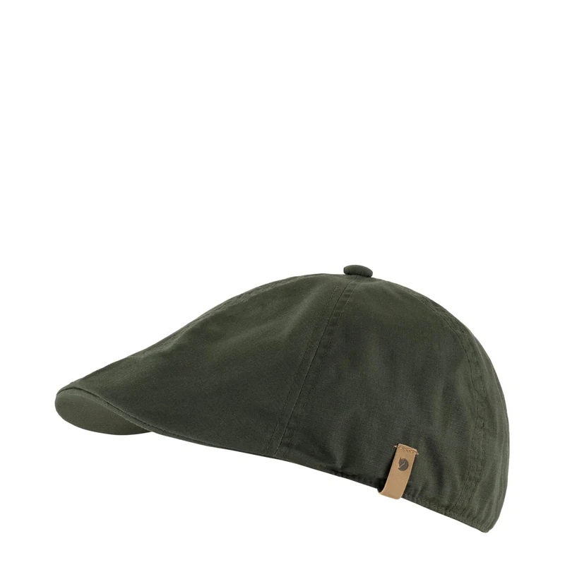 FJÄLLRÄVEN 78151 Övik Flat Cap Hat Unisex Deep Forest L/XL