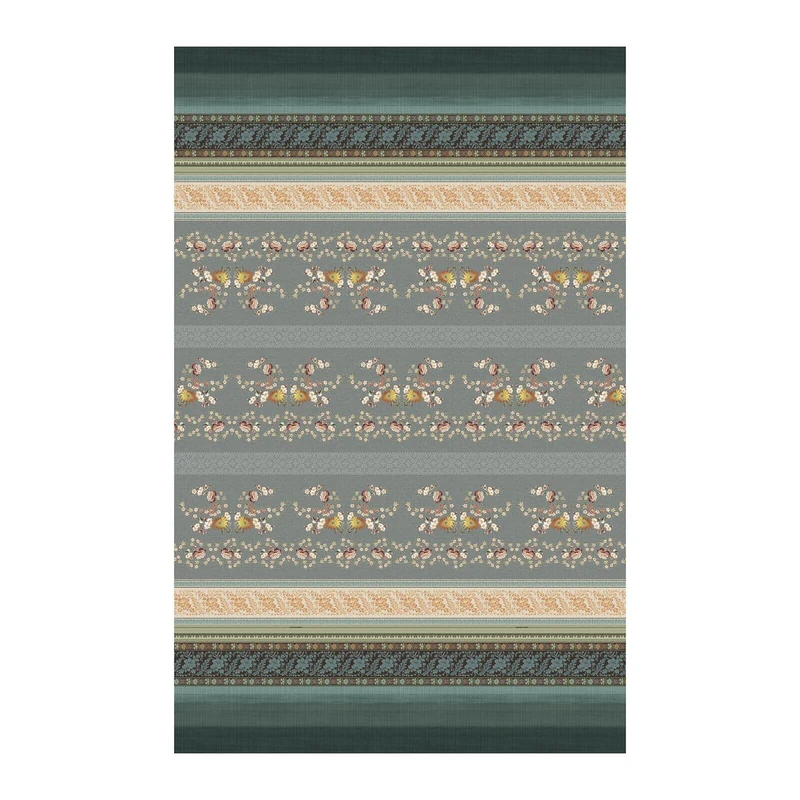 Bassetti Foulard Orosei G1 9324011 Mako Satin Cotton Grey 270 cm x 270 cm