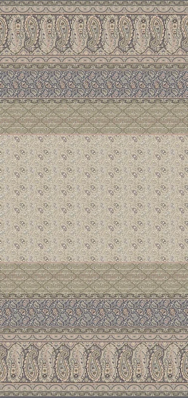 Bassetti Foulard Imperia 41 9324031 Mako Satin Cotton 350 cm x 270 cm Beige