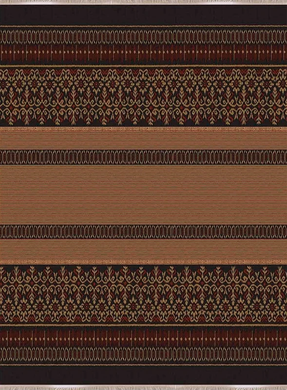 Bassetti Roccaraso R1 Jacquard Warm Plaid Cotton Mako Satin Red 140 cm x 190 cm 9324215