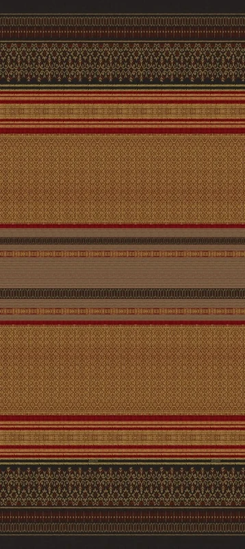 Bassetti Foulard Roccaraso R1 9324000 Mako Satin Cotton 350 cm x 270 cm Red