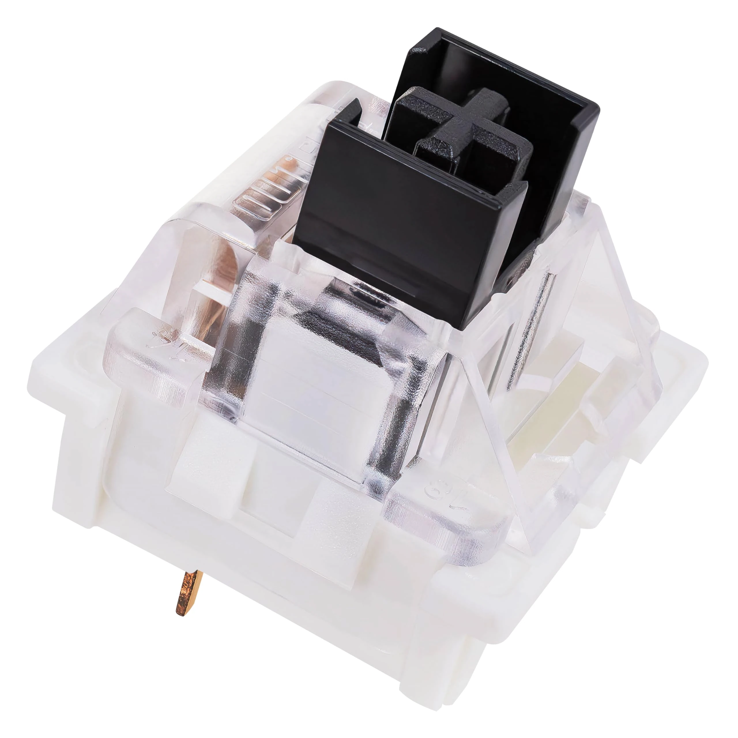 Outemu(Gaote) Black Switches, 30 Pack, 3-Pin Linear Heavy 65gf Dustproof RGB Key Switches - Gateron And Cherry MX Equivalent - DIY Replaceable for Mechanical Keyboard