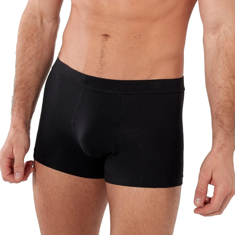 HOM Men's Boxer Confort Supreme Cotton Briefs, Noir, 2XL