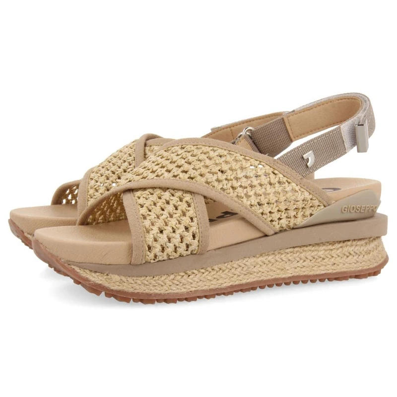 GIOSEPPO Women's Rinxent Sport Sandal, Beige, 4.5 UK
