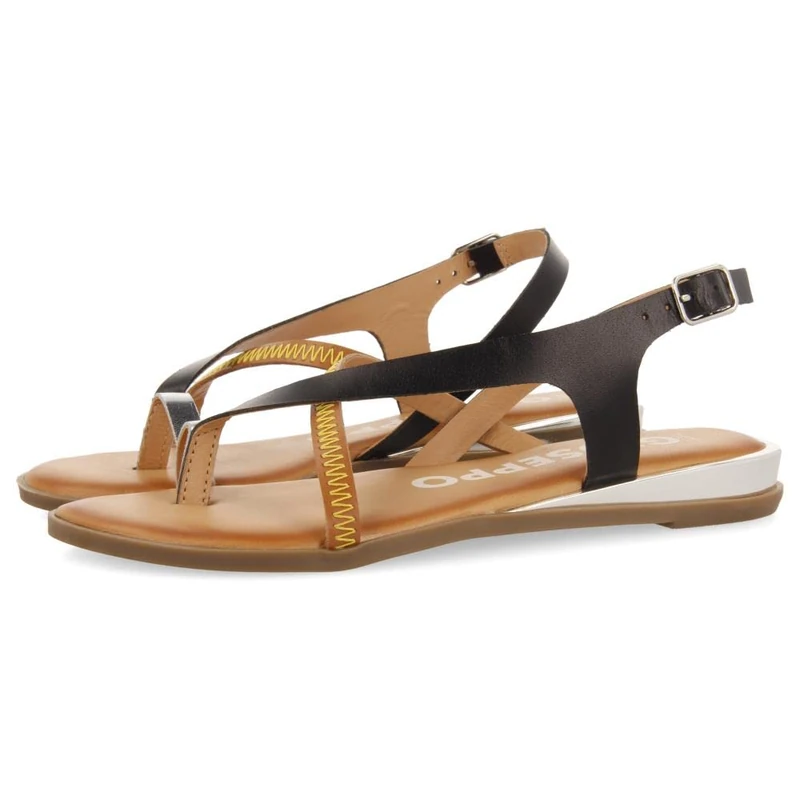GIOSEPPO Women's Gioux Sandals, black, 6 UK