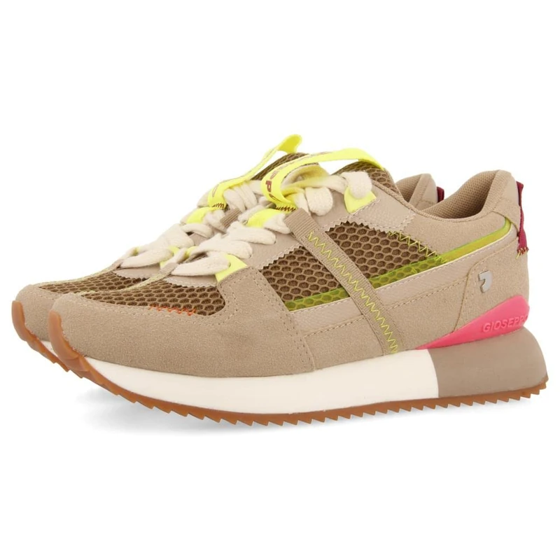 GIOSEPPO Women's Thorens Trainers, Beige, 4 UK - Image 1