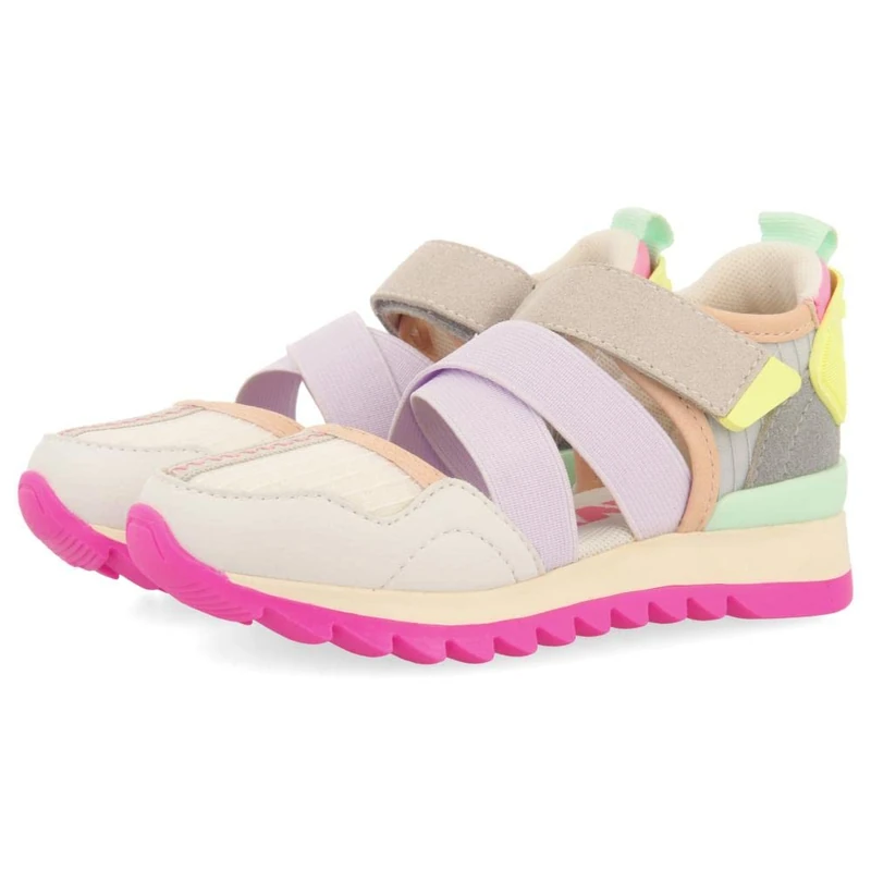 White Open Sneakers for Girls CIDRA, White, 33 EU