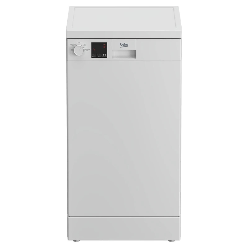 BEKO DVS04X20W Slimline Dishwasher - White - E Rated