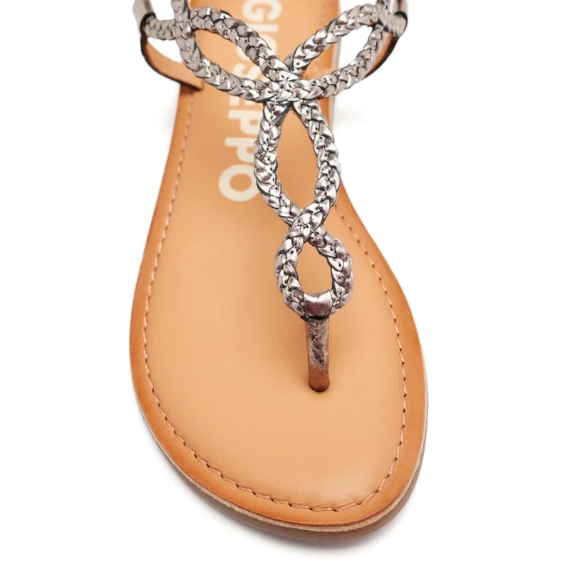 GIOSEPPO Women's Merignas Sandals, lead grey, 7 UK