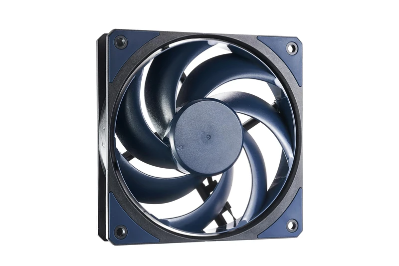 Cooler Master Mobius 120 Case Fan - Ring Blade Design (PWM), Ultra-Durable Loop Dynamic Bearing (max. 63.1 CFM, 2.69 mmH2O, 22.6 dBA), Chamfered Air-Focus Frame - Black