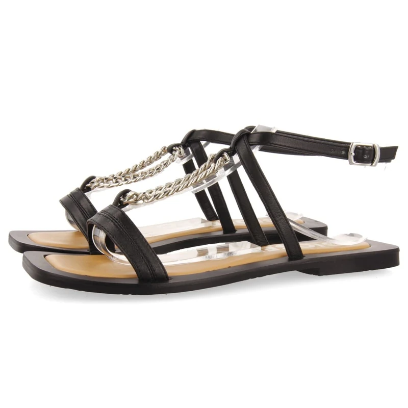 GIOSEPPO Women's Goyave Sandals, black, 5 UK