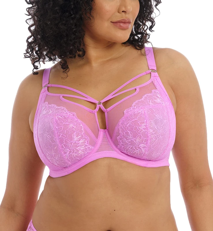 Elomi 8080 Brianna Plunge Bra - 8080 Very Pink - Image 1