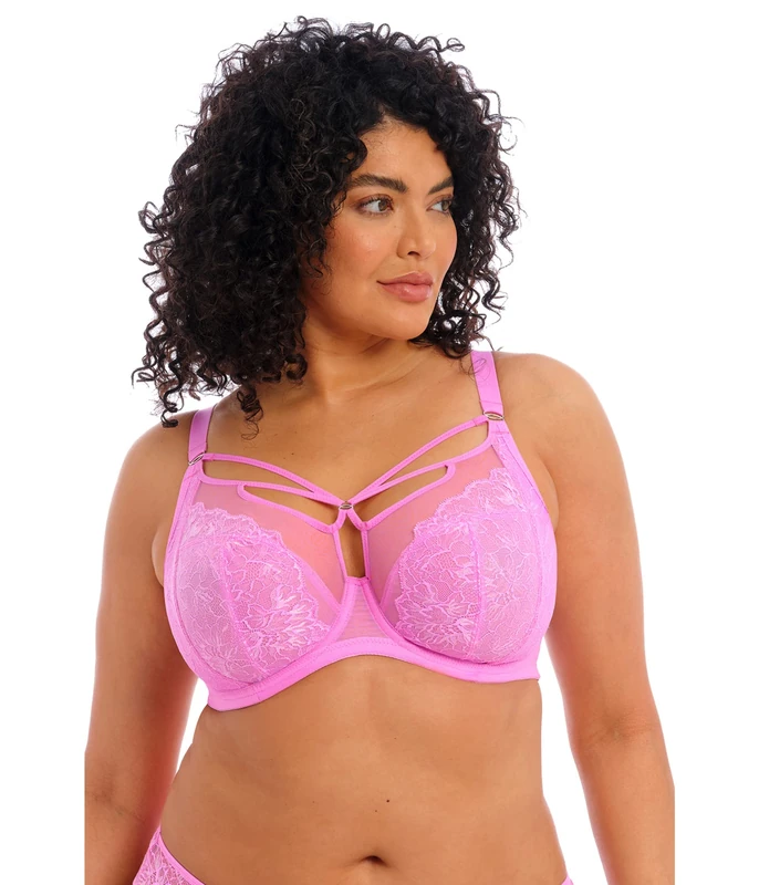 Elomi 8080 Brianna Plunge Bra - 8080 Very Pink - Image 1