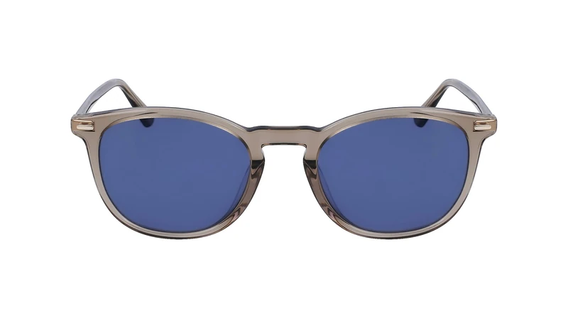 Calvin Klein Unisex Adult Sunglasses CK22533S - Oyster with Solid Blue Lens
