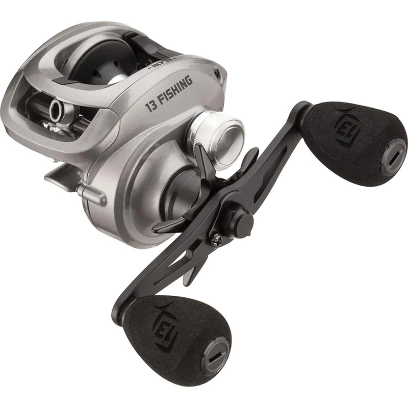 13 FISHING - Inception Slide Baitcast Reel - 8.1:1 Gear Ratio - Left Hand Retrieve (Fresh+Salt) - INSLD2-8.1-LH