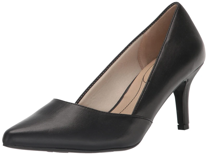 LifeStride Women's Savvy Pump, Black, 9 Wide