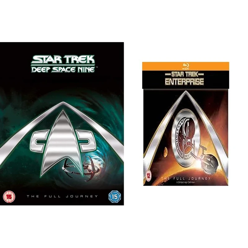 Star Trek Deep Space Nine: The Full Journey & Star Trek: Enterprise: The Full Journey [Blu-ray]