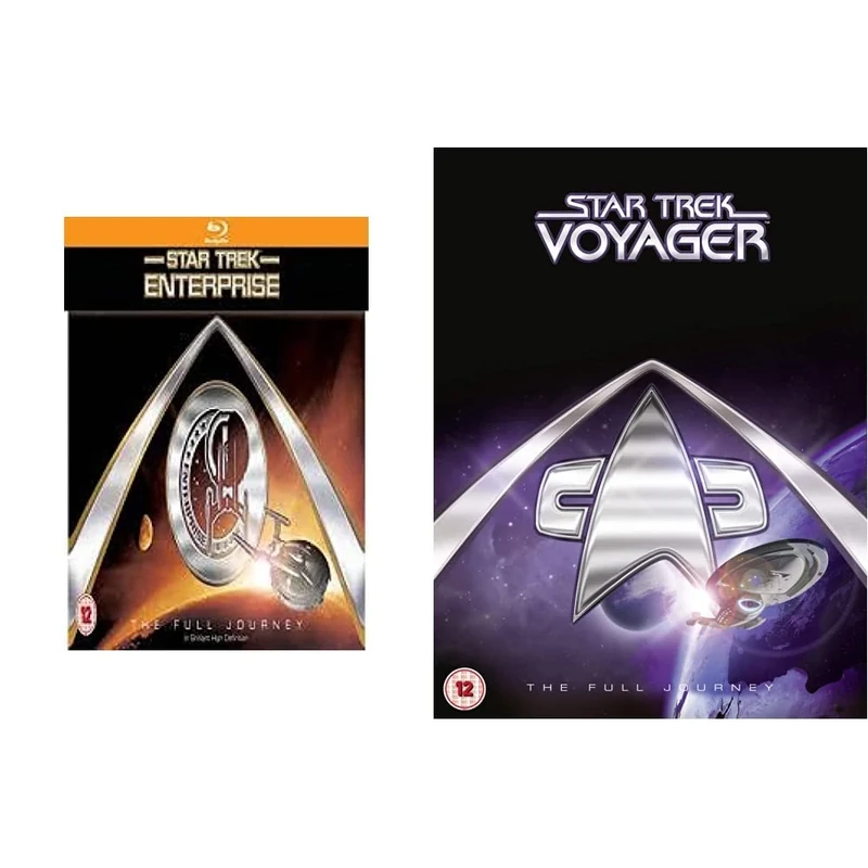 Star Trek: Enterprise: The Full Journey [Blu-ray] & Star Trek Voyager - The Complete Collection