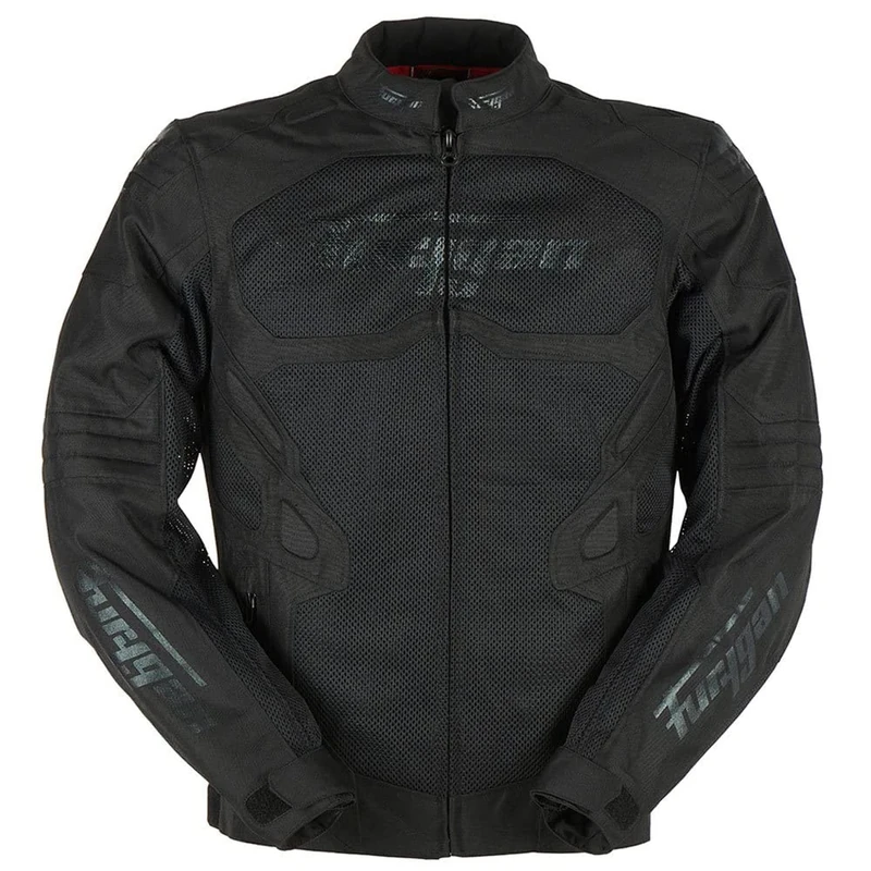 Furygan Men's motorcycle jacket ATOM VENTED EVO - Advanced shoulder and elbow protection D3O - Breathable - Adjustable sleeves - Different sizes