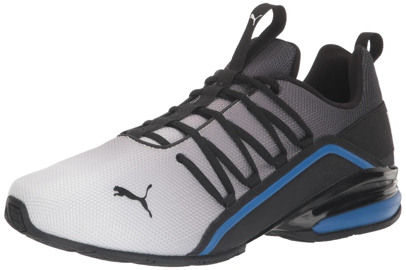 PUMA Men's Axelion Mesh Fade Sneakers - Black Fade