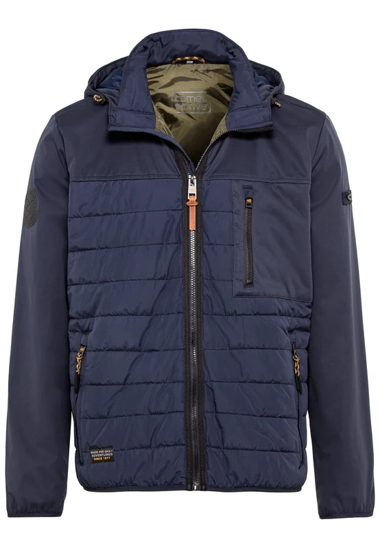 camel active Men's 430660/1o40 Blouson, Night Blue, 50